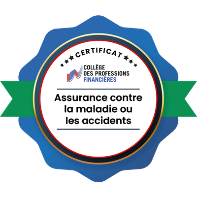 Certificat - Assurance contre la maladie ou les accidents