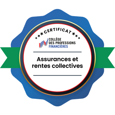 Certificat - Assurances et rentes collectives
