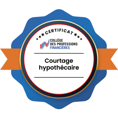 Certificat - Courtage hypothécaire